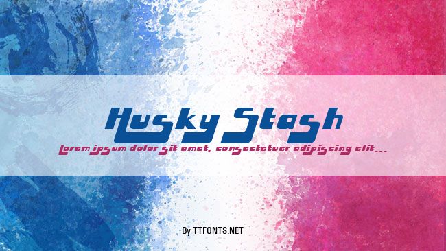 Husky Stash example